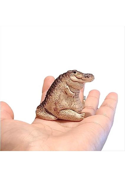 Timsah Bebek Heykel Süsü Bahçe Hayvanları Heykelcik Sevimli Mini Kapalı Ev Dekorasyonu Için Hayvan Heykeli (Yurt Dışından) modelleri