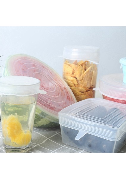 Silikon Streç Örtüsü Yeniden Kullanılabilir Gıda Depolama Bulaşık Makinesi ve Buzdolabı Için Uygun (Yurt Dışından) indirimleri