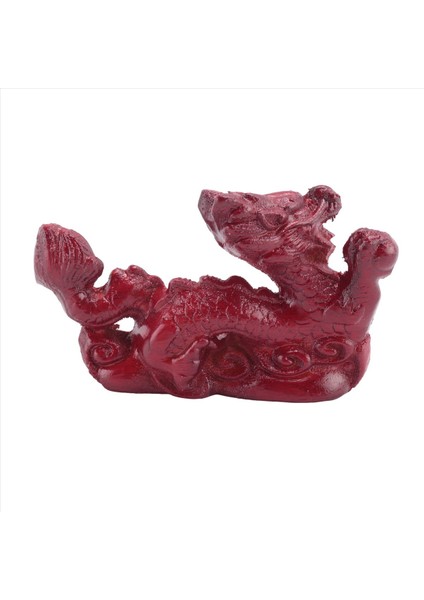 Çin Ejderha Heykeli 2024 Çin Zodyak Ahşap Figürin Mini Ahşap Çin Ejderha Heykeli Heykelcik Zodyak Kırmızısı (Yurt Dışından) fırsatları