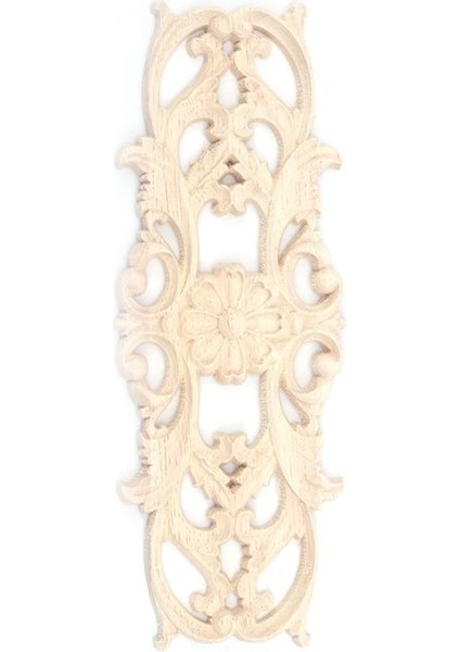 3x Kauçuk Ahşap Oyma Aplike Retro Mobilya El Sanatları Dekor Yeni (22 5 x 8cm) (Yurt Dışından) fiyatları