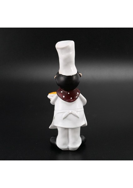 1 Çift Yaratıcı Erkek Kız Şef Dekorasyon Ev Dekorasyon Reçine El Sanatları Şarap Dolabı Pencere Restoran Fırın Dekorasyon (Yurt Dışından)