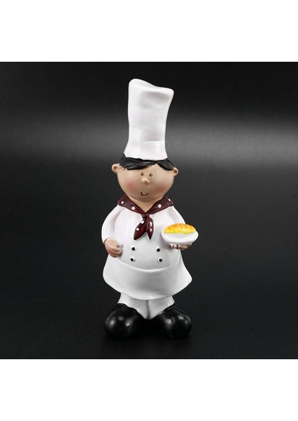 1 Çift Yaratıcı Erkek Kız Şef Dekorasyon Ev Dekorasyon Reçine El Sanatları Şarap Dolabı Pencere Restoran Fırın Dekorasyon (Yurt Dışından) indirimleri