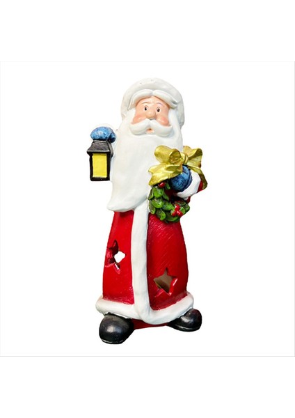 Yeni Küçük Gece Işığı Noel Baba Dekorasyon Reçine El Sanatları Yaratıcı Ev Masaüstü Dekorasyon Hediyesi C (Yurt Dışından) indirimleri