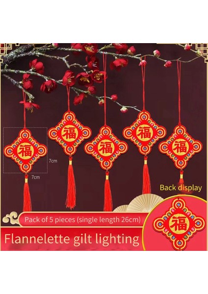 Çin Yeni Yıl Asma Dekorasyon 2024 Bahar Festivali Bitki Kolye Çin Ayı Yılı Asma Süsleme Ev Deco Stil 1 (Yurt Dışından) indirimleri