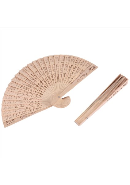 Ahşap El Fan Elde Hediye Çantaları ile Katlanır Fan Düğün Favors (Pack Of 24) (Yurt Dışından) fiyatları