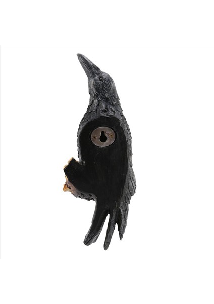 2x Raven Heykeli Raven Reçine Heykeli Kuş Crow Heykel Açık Kargalar Cadılar Bayramı Dekoru Yaratıcı Eauves Dekorasyon (Yurt Dışından) fırsatları
