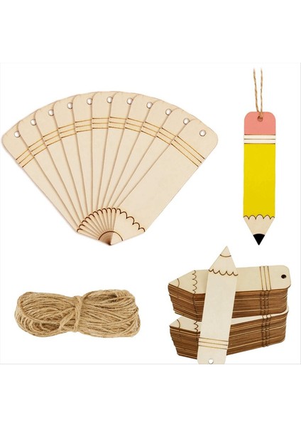 Bitmemiş Ahşap Kalem El Sanatları Diy Ahşap Kesim Kalem Adı Etiketleri Okul Için Boş Okul Ev Öğretmeni Öğrenci Parti Dekorasyonu (Yurt Dışından) fiyatları