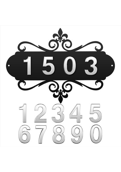 House Adres Plaklar Adresi Işaret Işareti Posta Kutusu Numarası House House Hotel Office Bahçesi Için Kişiselleştirilmiş Adres Işaretleri (Yurt Dışından)