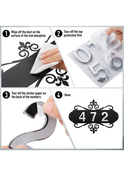 House Adres Plaklar Adresi Işaret Işareti Posta Kutusu Numarası House House Hotel Office Bahçesi Için Kişiselleştirilmiş Adres Işaretleri (Yurt Dışından) modelleri