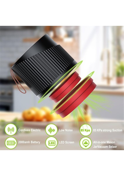 Mason Kavanoz Vakum Sızdırmazlığı Elektrikli Mason Kavanoz Vakum Sızdırmazlığı Kiti Geniş Ağız ve Normal Ağız Mason Kavanozları (Yurt Dışından) fiyatları