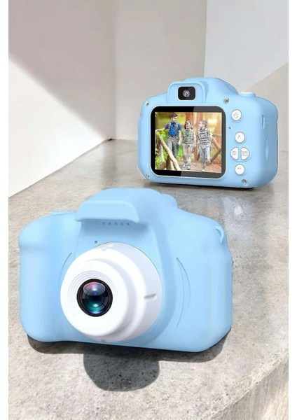 Çocuklara Özel Dijital Fotoğraf Makinesi Mini 1080P Hd Kaliteli fırsatları