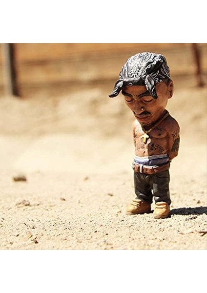 Efsaneye Uygun Reçine Süslemeleri Tuhaf ve Ilginç Rap Müziği Yıldızı Reçine Heykelleri Hatıra Süslemeleri (Yurt Dışından) modelleri