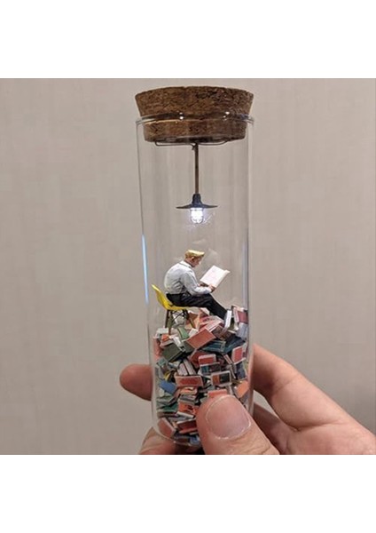 Test Tüpü Perspektif Çizimi Soyut Sanat Heykelcik Cam Heykelleri Gece Işığı Ev Dekoratif (Yurt Dışından) fırsatları