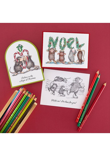 5 Adet Çizgi Film Fare Damgası Scrapbooking Için Şeffaf Silikon Kauçuk Diy Fotoğraf Albüm Dekor (Yurt Dışından)