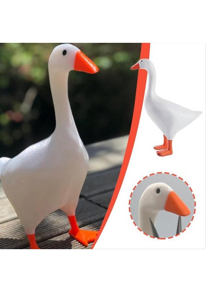 Manyetik Kaz Anahtar Tutucu Sevimli Ev Dekor Kawaii Oda Ofis Masa Masası Dekor Estetik Komik Heykel Yatak Odası Dekor A (Yurt Dışından) modelleri