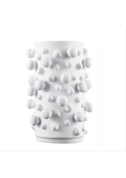 Modern Basit Reçine Vazo Beyaz Soyut Noktalar Yuvarlak Düzensiz Çarpmalar El Sanatları Süs Depolama Organizasyonu Ev Dekorasyon (Yurt Dışından)