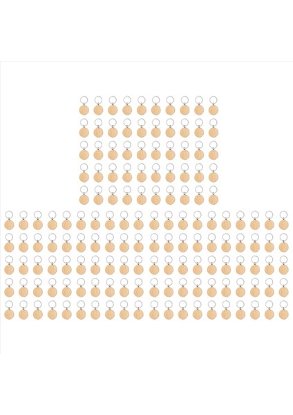 150 Parça Boş Ahşap Anahtar Etiketi Anahtar Gravür Boşluklar Bitmemiş Ahşap Anahtarlık Anahtar Yüzük Anahtar Etiketler Dıy El Sanatları Yuvarlak (Yurt Dışından)