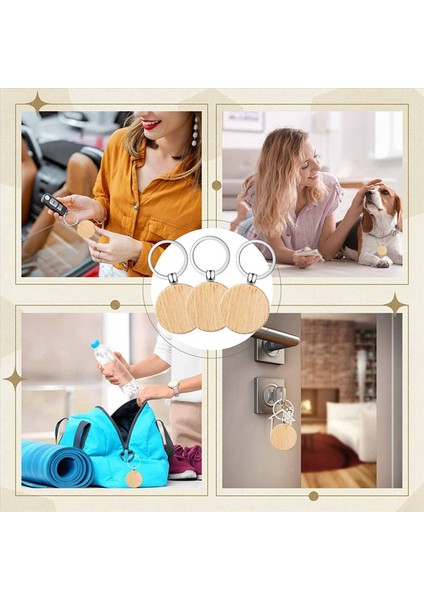 150 Parça Boş Ahşap Anahtar Etiketi Anahtar Gravür Boşluklar Bitmemiş Ahşap Anahtarlık Anahtar Yüzük Anahtar Etiketler Dıy El Sanatları Yuvarlak (Yurt Dışından) fiyatları