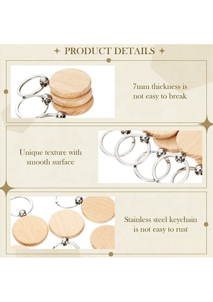 150 Parça Boş Ahşap Anahtar Etiketi Anahtar Gravür Boşluklar Bitmemiş Ahşap Anahtarlık Anahtar Yüzük Anahtar Etiketler Dıy El Sanatları Yuvarlak (Yurt Dışından) modelleri