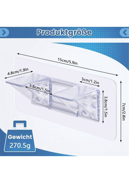 10 Adet Yapıştırıcı Raf Braketi Çift Sıra Kalınlaşmış ve Güçlendirilmiş Tasarım Rafı Raflar Için Raflar Için Denetim Mandalları (Yurt Dışından) fiyatları