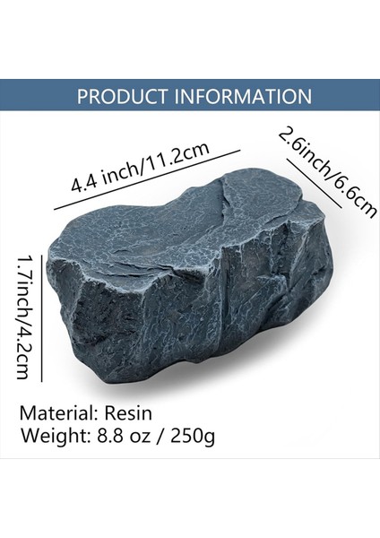 Dışarı Için Kaya Gizli Anahtar Kutusu - Açık Bahçe Veya Bahçe (Taş Stili) Için Güvenli Reçine Yedek Anahtar Hider (Yurt Dışından) indirimleri