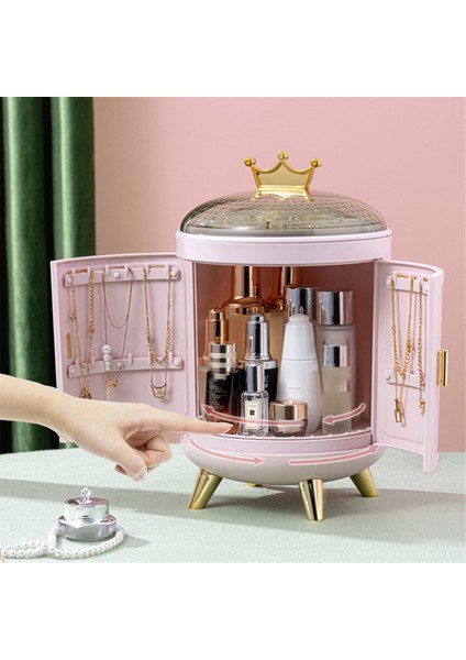 Taşınabilir Takı Organizatör Kutusu - Yüzükler Küpeler Kolyeler Için Seyahat Kılıfı - Plastik Depolama Konteyneri (Yurt Dışından) fiyatları