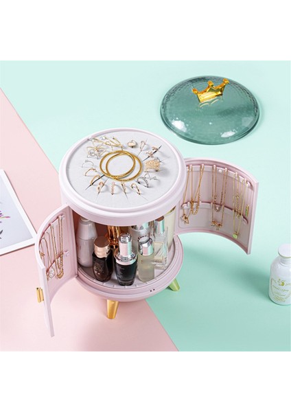 Taşınabilir Takı Organizatör Kutusu - Yüzükler Küpeler Kolyeler Için Seyahat Kılıfı - Plastik Depolama Konteyneri (Yurt Dışından) indirimleri