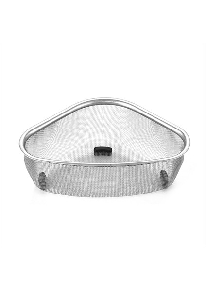 Üçgen Lavabo Tahliye Sepeti Mutfak Üçgen Filtre Sepeti Meyve ve Sebze Depolama Düzenli Raf Sepeti A (Yurt Dışından)