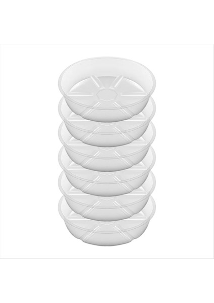 6 Paket Berrak Bitki Tabağı 12 Inç Plastik Bitki Tabakları Kapalı Açık Bahçe Için Dayanıklı Daha Kalın Bitki Tepsisi Saksı Saksı (Yurt Dışından) fiyatları