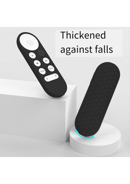 Google Chromecast Uzaktan Kumanda Koruyucu Kapak Kabuğu Için Yumuşak Silikon Kılıf Google Tv 2020 Sesli Uzaktan Kuman (Yurt Dışından)