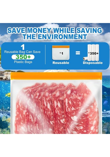 Yeniden Kullanılabilir Gıda Depolama Çantaları Depo Çantaları Dondurulmuş Meyve Sızdırmaz Çantalar Sebze Kilitli Çantalar Evde Kullanım (Yurt Dışından) modelleri