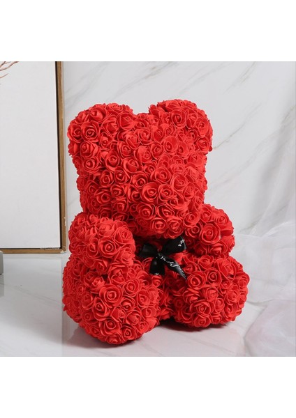 Korunmuş Çiçek Ayı Bebeği Pe Sevgililer Günü Hediye Süsleri Hug Bear 25CM Köpük Çiçek Gül Ayı Hediye-I (Yurt Dışından) fiyatları
