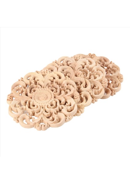 4pcs Ahşap Oyulmuş Onlay Aplike Boyasız Ahşap Aplike Vintage Avrupa Tarzı Oyma Mobilya Dekorasyonu Için (Yurt Dışından) fiyatları