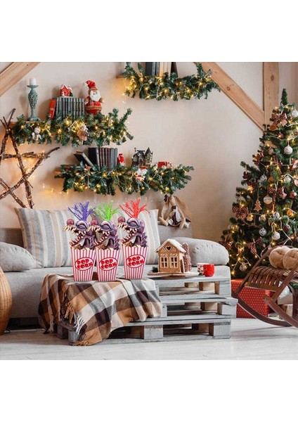 Palyaço Heykel Cadılar Bayramı Palyaço Dekorasyonu Patlamış Mısır Palyaço Korkutucu Palyaço Head Heykel Reçine Zanaat Palyaço Uzay Green (Yurt Dışından) fiyatları