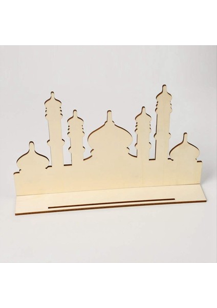 Ramazan Ahşap Süsler Eid Mübarek Masa Dekorasyonu Müslüman Ramazan Festivali Dekorasyonu C (Yurt Dışından) indirimleri