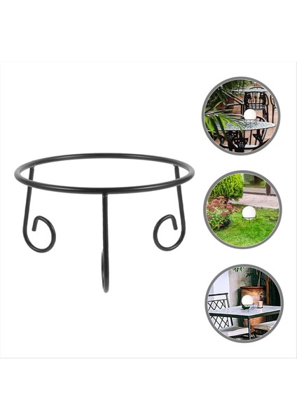 Kristal Ball Street Işık Zarif Dekor Eestektik Oda Dekor Ekran Raf Ekran Rafları Kristal Küre Tutucu Siyah (Yurt Dışından) fiyatları