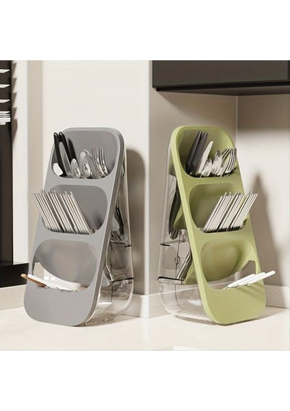 Toz Geçirmez Çok Fonksiyonlu Yemek Çubukları Konteyner Mutfak Bölme Sofra Takımları Çubukları Saklama Kutusu Mutfak Eşya Depolama Kutusu (Yurt Dışından) fiyatları