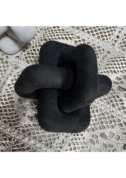 Boho Tarzı Ahşap Zincir Bağlantı Top Süsleri El Oymalı 3 Bağlantılı Zincir Sanat Zanaat Masa Süsü Ev Ofisi Rustik Deco A (Yurt Dışından) fiyatları