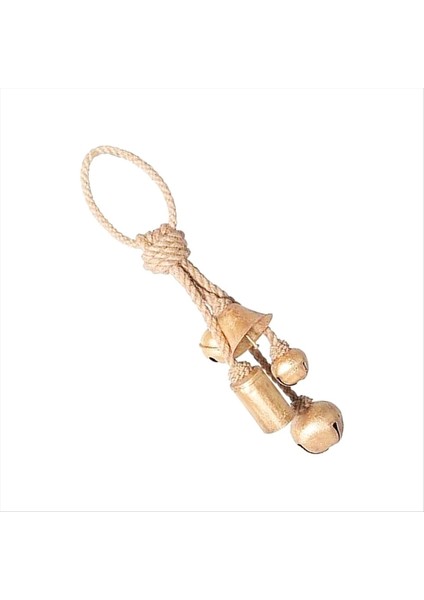 Halat Askı Duvarında Çeşitli Şekillerde Dekoratif Metal Çan Altın Noel (Yurt Dışından) fiyatları