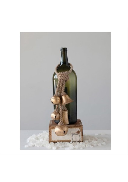 Halat Askı Duvarında Çeşitli Şekillerde Dekoratif Metal Çan Altın Noel (Yurt Dışından) fırsatları