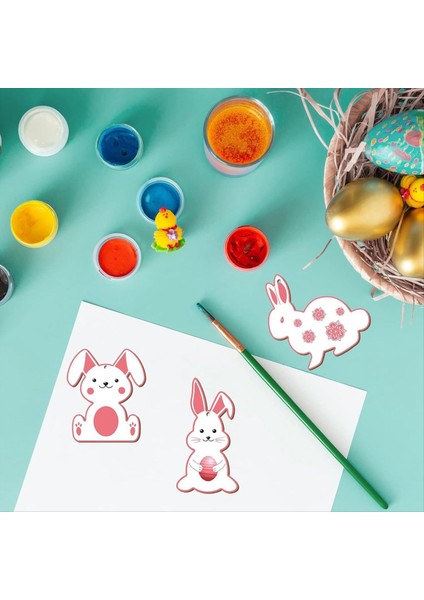 72PCS Paskalya Ahşap Tavşan Kesim Bitmemiş Ahşap Tavşan Kesimleri Boş Tavşan Şekli Dilimler Asma Süs Zanaat Etiketleri (Yurt Dışından) indirimleri