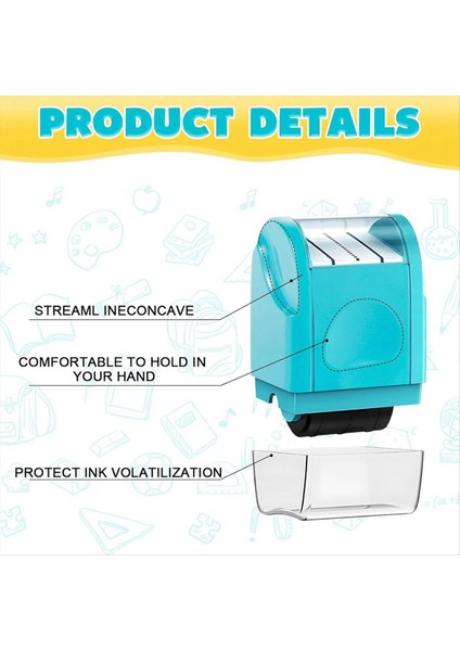 El Yazısı Çizgileri Damga Silindir - 2 Adet Kesikli El Yazısı Hatları Uygulama Silindiri Damgası Kendi Mürekkepli Çizgi Haddeleme Damgaları (Yurt Dışından) fiyatları