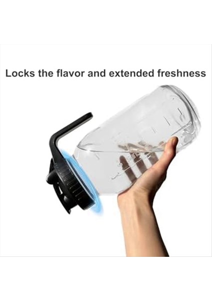 Geniş Ağız Mason Kavanozları Spour Spout Kapaklar Geniş Ağız Mason Kavanozları Sürahi Flip Cap Hava Geçirmez Tutamak Kapağı Sızıntı Kanıtı Conta Kapağı B (Yurt Dışından) modelleri