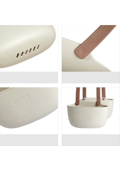 Sarı Mutfak Lavabo Süngerler Sabun Tutucu Banyo Tabak Drenaj Su Sepeti Depolama Kurutma Raf Aksesuar Organizatör (Yurt Dışından) modelleri