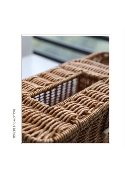 Kağıt Tutucu Dispenser Retro Tarz Kağıt Depolama Rafı Doku Kutusu Ofis Otel Tuvalet Oturma Odası Ev Taşıma L (Yurt Dışından) modelleri