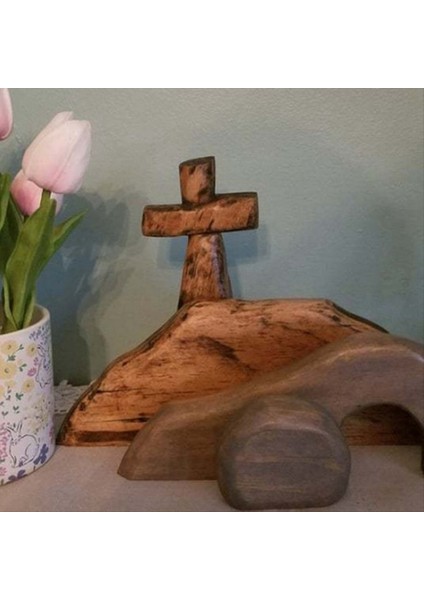 Boş Mezar Paskalya Sahnesi ve Süsleme Isa Diriliş Sahnesi Doğuş Figürinleri Katolik Festivali (Yurt Dışından) fiyatları