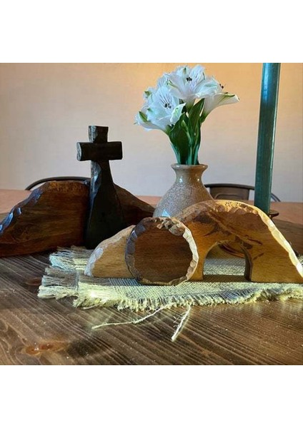 Boş Mezar Paskalya Sahnesi ve Süsleme Isa Diriliş Sahnesi Doğuş Figürinleri Katolik Festivali (Yurt Dışından) modelleri