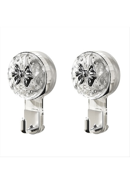 Emme Bardağı Kancası Güçlü Viskoz Yumruksuz Dikizsiz Vakum Duvar Banyo Duvar Asılı Yük Taşıyan Kanca (Yurt Dışından)