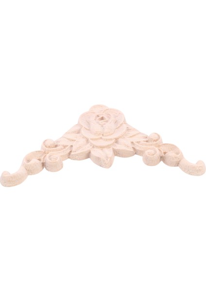 30PCS Çiçek Ahşap Oyma Çıkartma Köşesi Aplike Dekorasyon Çerçeve Ahşap Figürinler Dolap Dekoratif El Sanatları (Yurt Dışından) modelleri