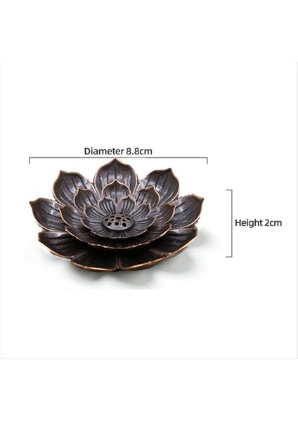 3 Adet Tütsü Brülör Çubuklar Için Tütsü Tutucu Çıkarılabilir Kül Yakalayan Lotus Tütsü Çubuğu Tutucu (Yurt Dışından) modelleri